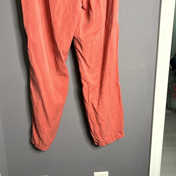 Social Standard by Sanctuary Red Baggy Paperbag Pants Size XL - Picture 7 of 9